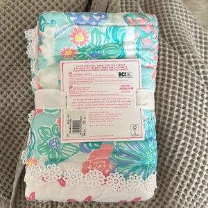 Pottery Barn Kids Lilly Pulitzer patchwork sham standard